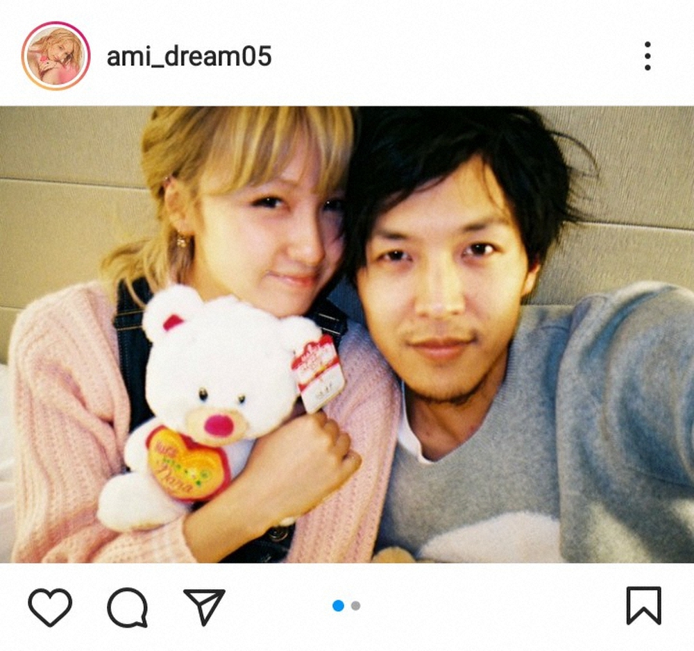 【画像・写真】Dream　Ami　夫・テラハの“半さん”と結婚1周年ショットに「素敵で憧れの夫婦」「幸せそ～」