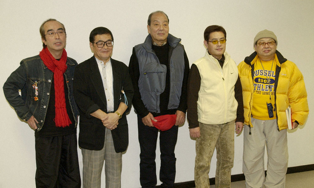 「ザ・ドリフターズ」の（左から）志村けんさん、仲本工事、いかりや長介さん、加藤茶、高木ブー