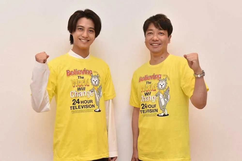 キンプリ高橋海人　くまモン生みの親と24時間テレビ「チャリTシャツ」をデザイン