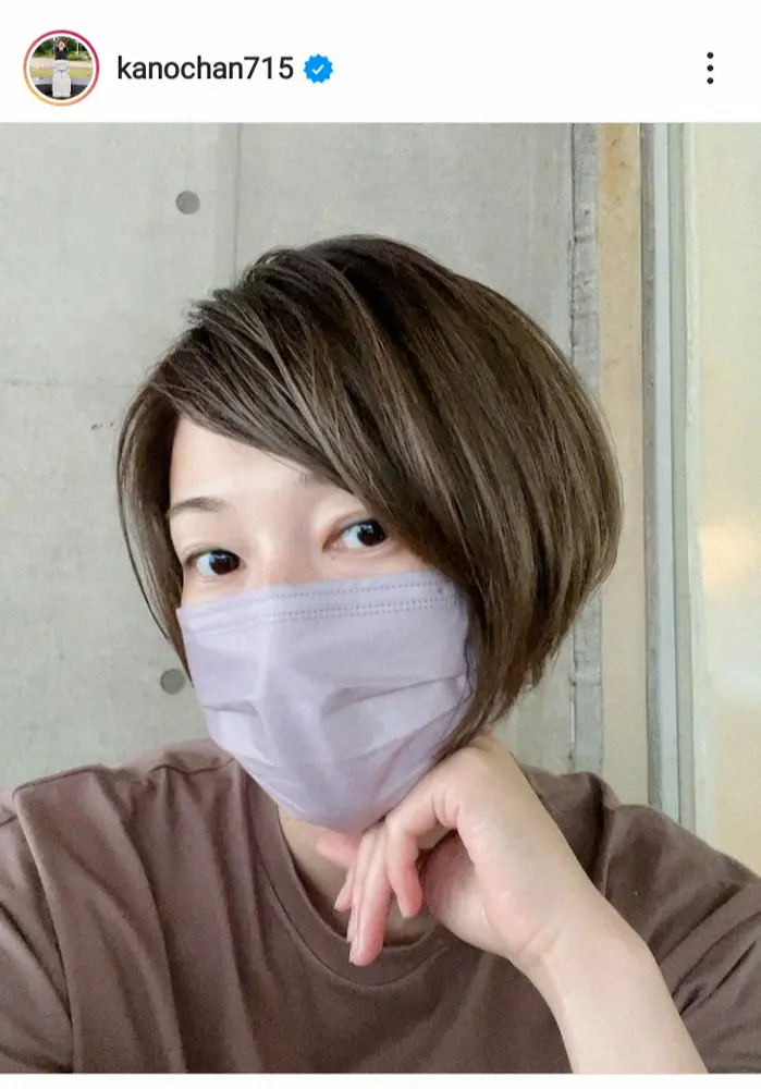 【画像・写真】狩野舞子さん　前下がりショートボブの新ヘア披露に「完璧です」「めちゃめちゃ可愛い」