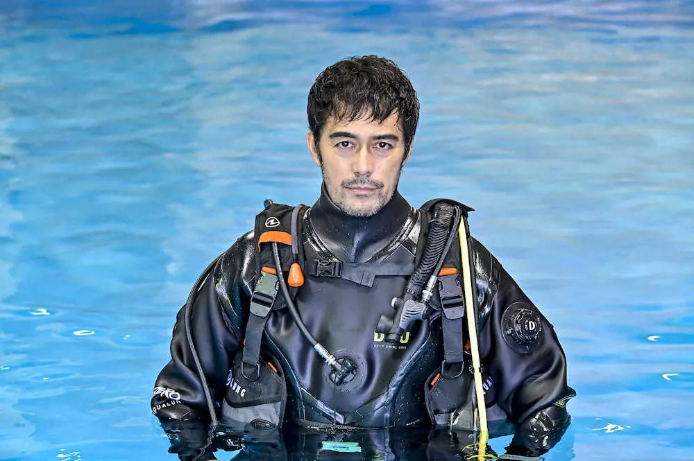 阿部寛「潜水特殊捜査隊」で世界目指す　来年1月TBS日曜劇場主演、海外での放送・配信も視野