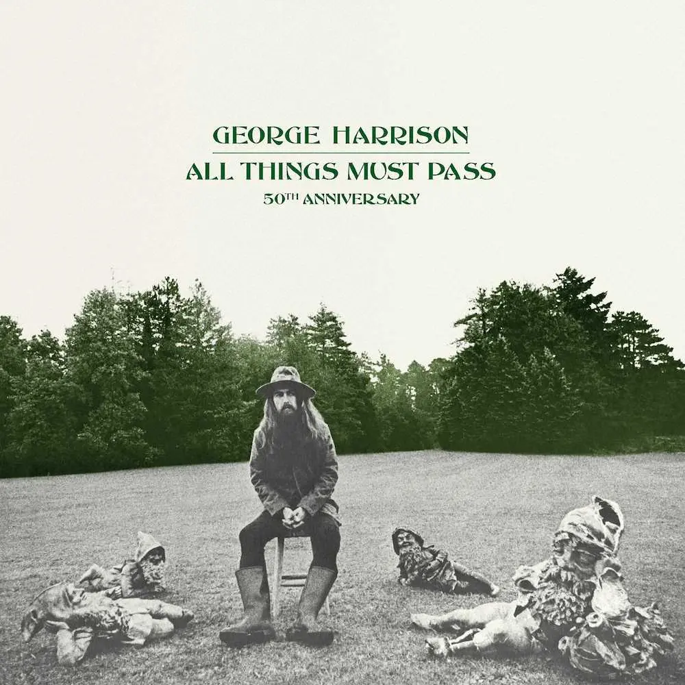 ジョージ・ハリスンのアルバム「オール・シングス・マスト・パス」50周年記念エディションのジャケット