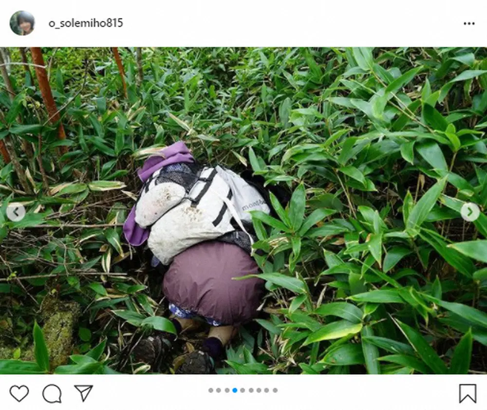 【画像・写真】大橋未歩アナ　登山中に大開脚　ド派手転倒の衝撃画像　フォロワー仰天「履いてないのかと」「セクシー」