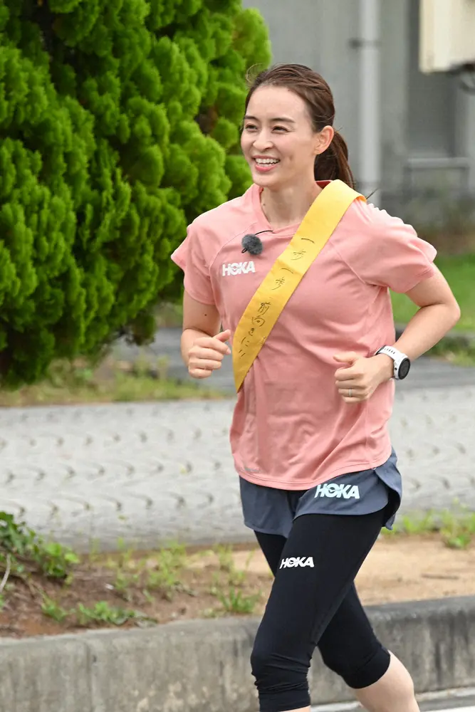「24時間テレビ」募金リレーで第5走者を務める元体操選手の田中理恵さん