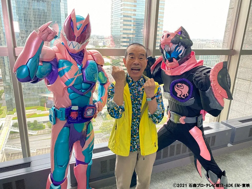 「仮面ライダーリバイス」林家木久扇　11年ぶりドラマ出演！孫に尊敬され「面目」寄席のマクラでもウケた