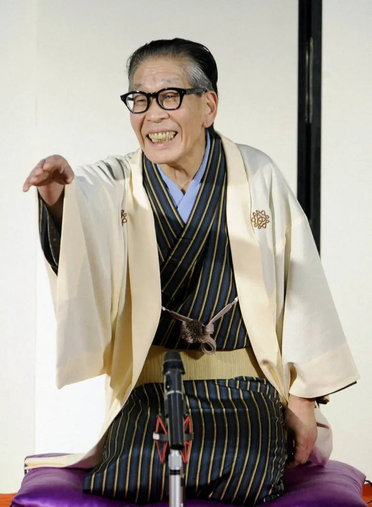 三遊亭円丈さん死去　76歳　独自の創作落語で若い世代のファンを開拓
