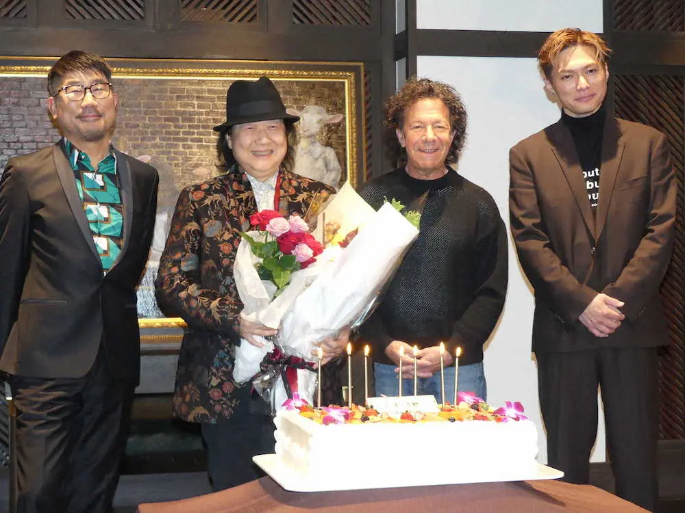 70歳誕生日のミッキー吉野「余裕出てくる」　2月発売の新アルバムは豪華メンバーで