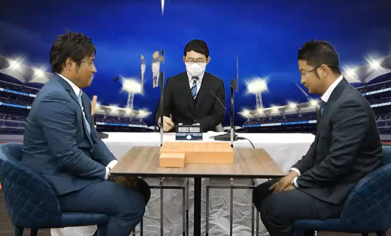 【棋譜】第2回プロ野球最強将棋王決定戦セ準決勝　DeNA・嶺井博希VS中日・平田良介