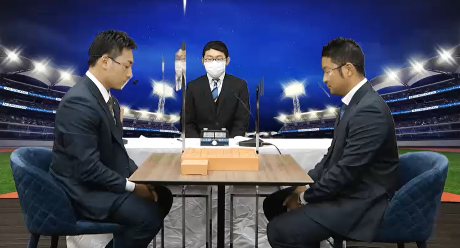 【棋譜】第2回プロ野球最強将棋王決定戦セ予選　DeNA・嶺井博希VS巨人・丸佳浩