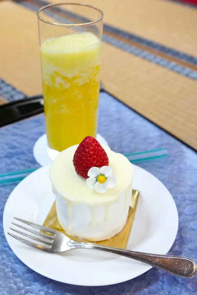 藤井竜王　ホテル自信作「掛川紅ほっぺのショートケーキ」をデザートに　商品化も検討