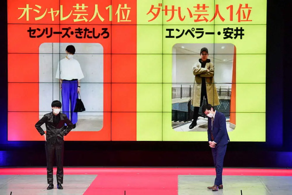 上方漫才協会大賞　名物の「ダサい芸人」1位のエンペラー・安井「審査員をやってくれとDMが」