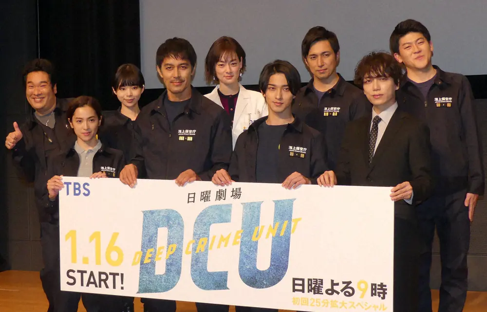 阿部寛主演　日曜劇場「DCU」第2話15・2％　微減も好調維持