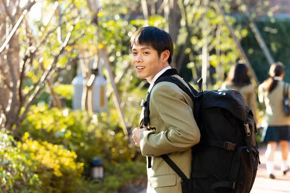 【画像・写真】テレビ朝日「もしも、イケメンだけの高校があったら」で主演を務める細田佳央太