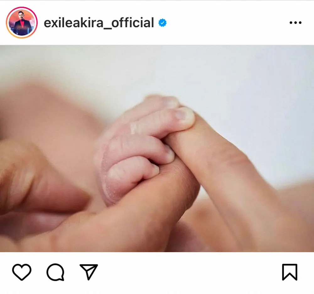 【画像・写真】EXILE・AKIRAとリン・チーリンに第1子誕生「明るい愛に満ち溢れた未来が待っています」