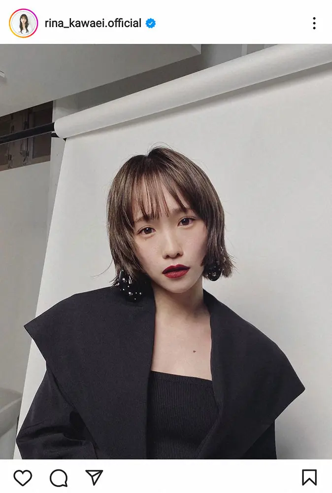 【画像・写真】川栄李奈「イメチェン」ボブ姿　髪を31センチ切ったのはヘアドネーションのためと明かす