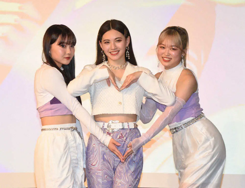 LDH発の3人組ガールズユニット「iScream」　RUI「大きな夢を叶えたい！」