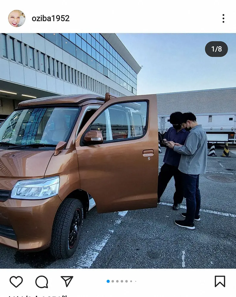 【画像・写真】池畑慎之介　ベリーショートの髪形披露＆キャンピングカーで初のフェリーでひとり旅に「最高」