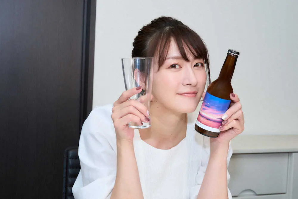 大島由香里がタレントで初　ビールをプロデュース！オリジナルブランド「SYLDRA」共同開発