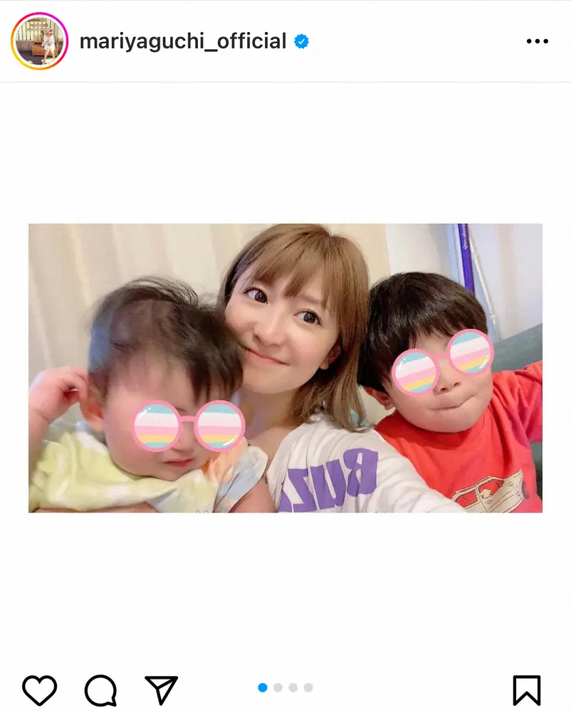 【画像・写真】矢口真里　家族との幸せな日常　息子たちとの親子3ショット＆夫の手料理公開に「最高」の声