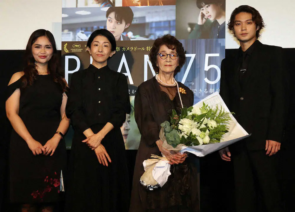 倍賞千恵子「凄くビックリだけれどうれしい」、映画「PLAN75」世界10の国と地域で公開へ