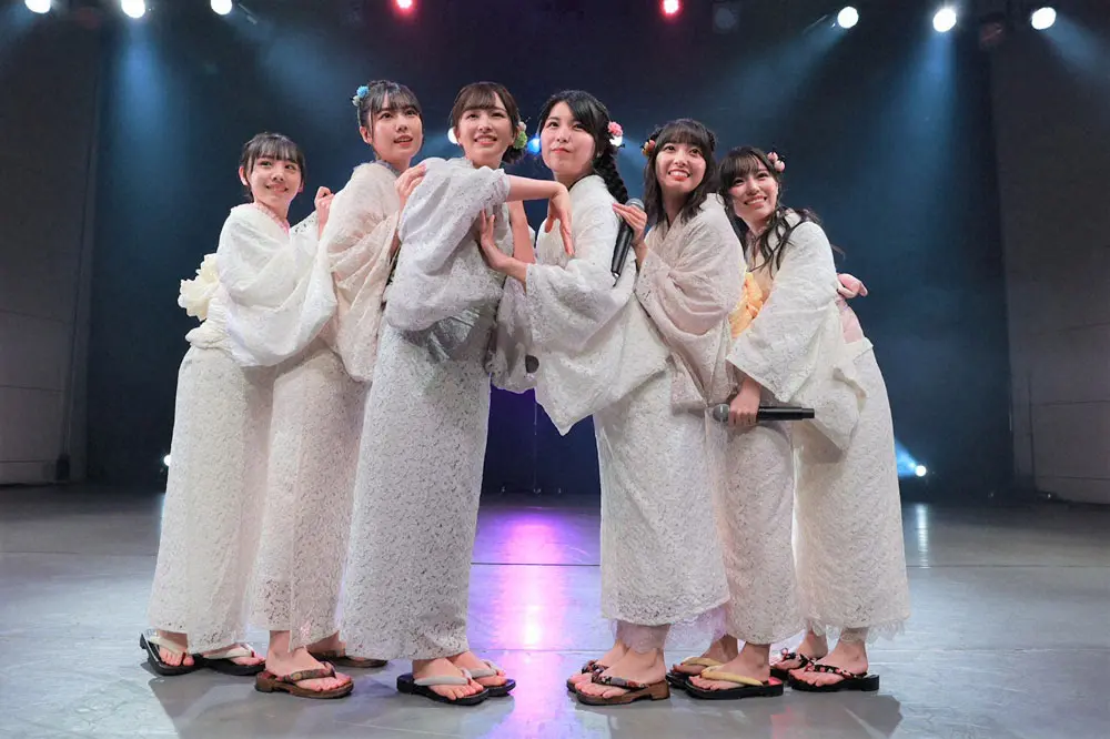 Lit Japan Liveに浴衣姿で出演したSTU48