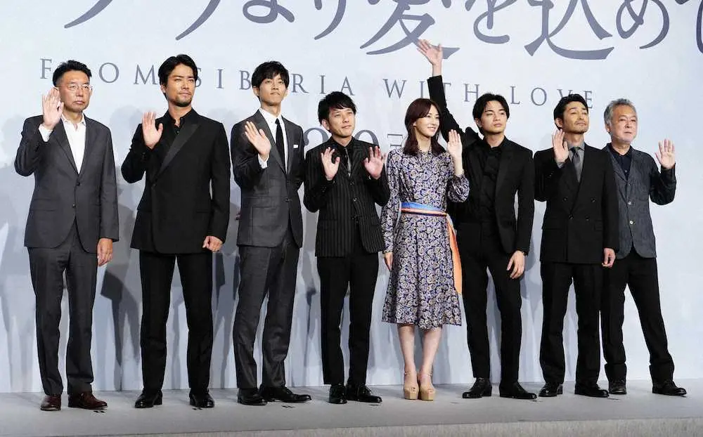 北川景子「人の愛が最後突き動かしてくれる」　映画「ラーゲリより愛を込めて」完成会見