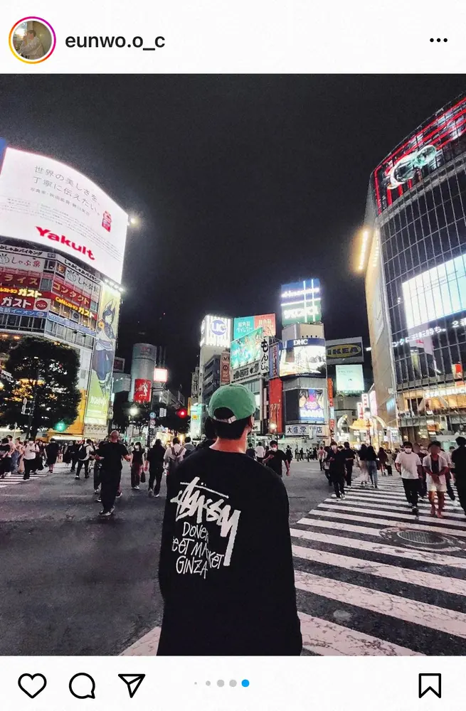 【画像・写真】韓国の「顔面国宝」チャ・ウヌ　渋谷を歩く姿に「ばったり会いたい」