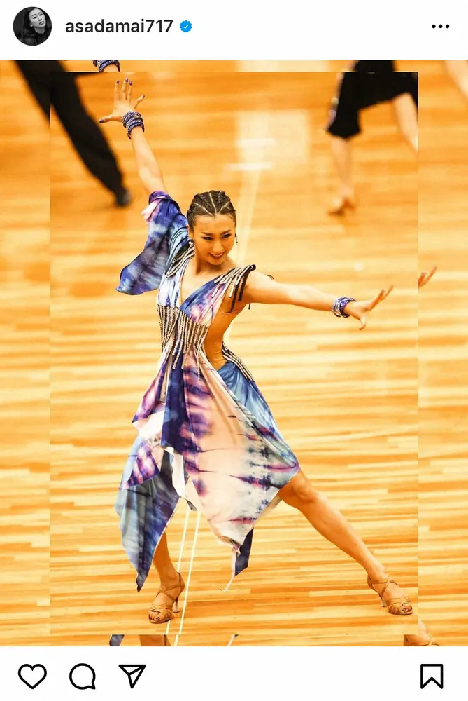浅田舞　ダンス留学でイタリアへ　「海外社交ダンスの世界に憧れ…今が行くべきチャンスだと」