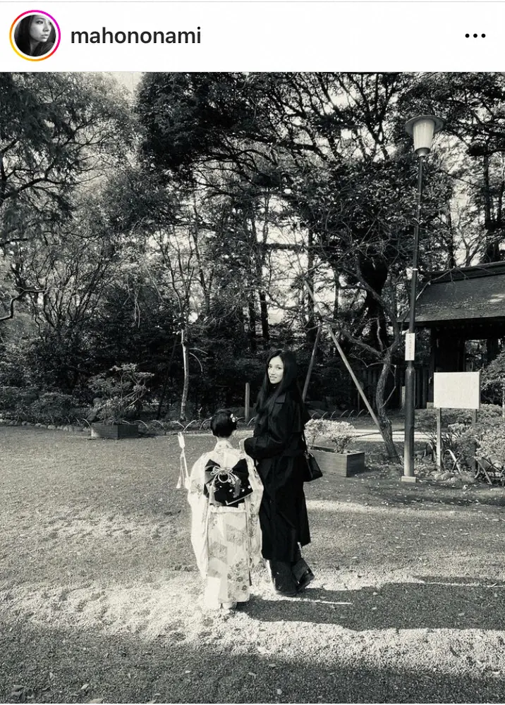 【画像・写真】野波麻帆　次女の“最後の七五三”報告「あっという間におっきくなっちゃうな」としみじみ