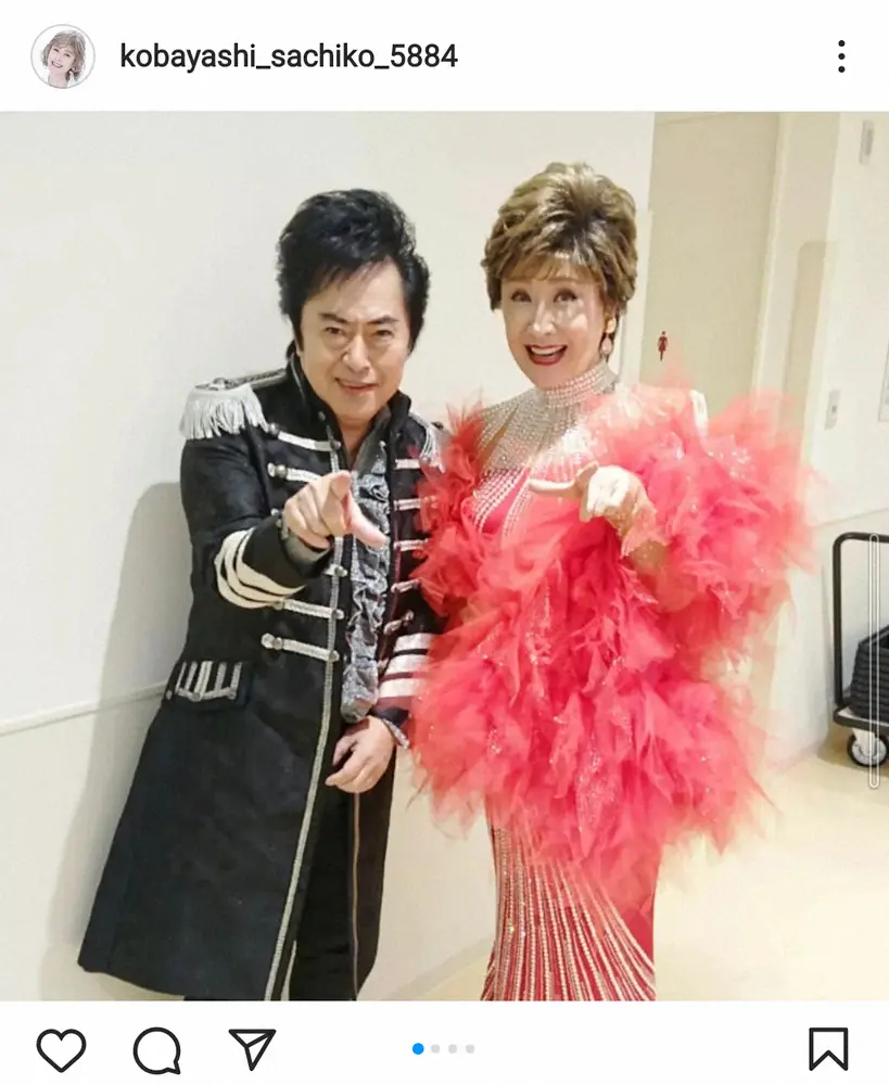 小林幸子　水木一郎さんを追悼「いつもいつも笑顔で」「生涯現役　素敵です」40年ほど前からの付き合い