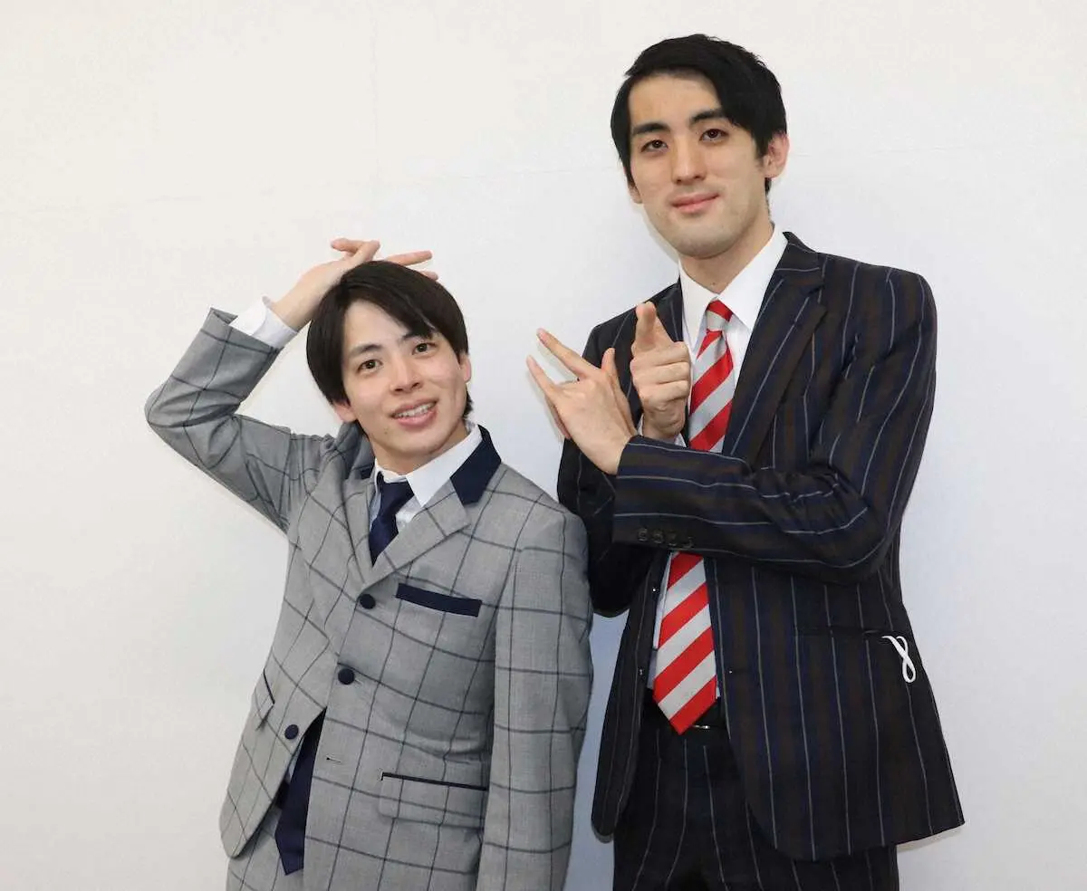 さすらいラビーの宇野慎太郎（左）と中田和伸