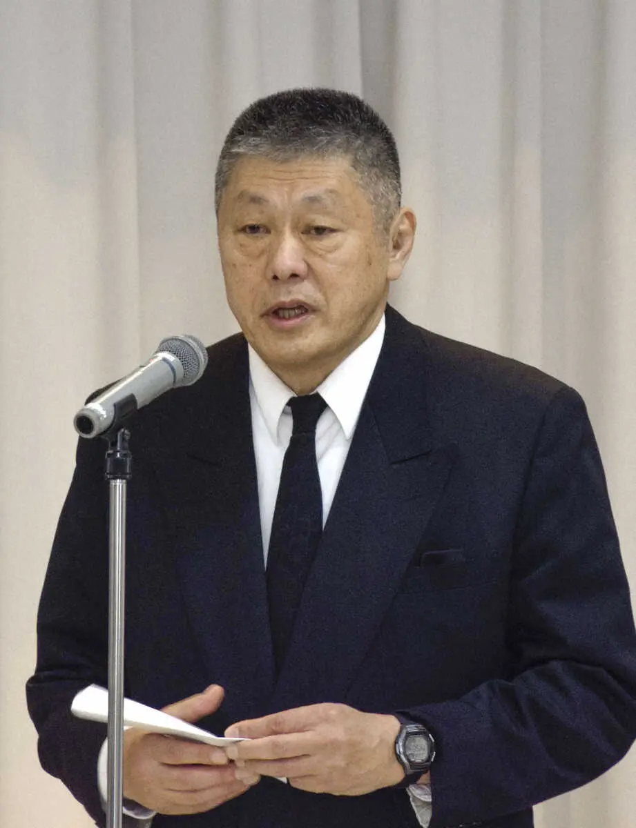 【画像・写真】森英恵さんお別れの会　出身地の島根県吉賀町で開催　長男・顕さん、ふるさとに感謝