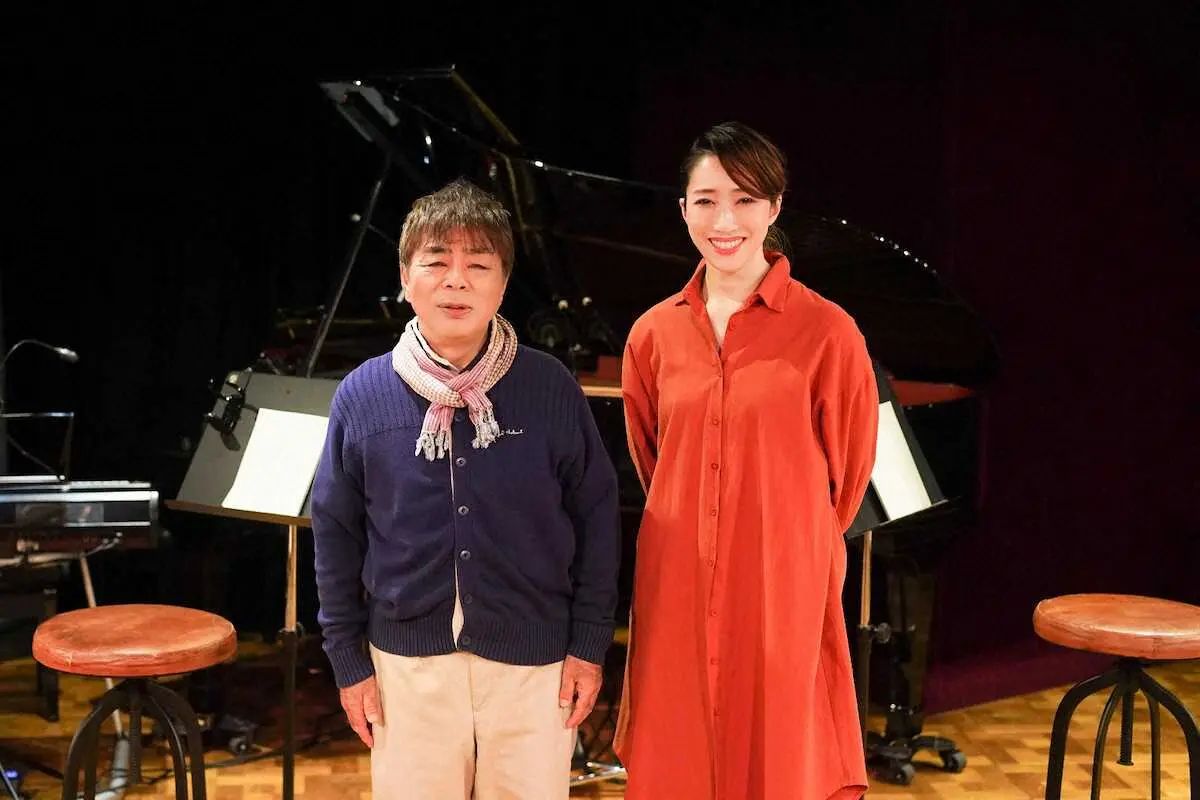 小倉久寛、水夏希が音楽朗読劇「星の王子さま」初日に登場　日替わりキャストの2人芝居