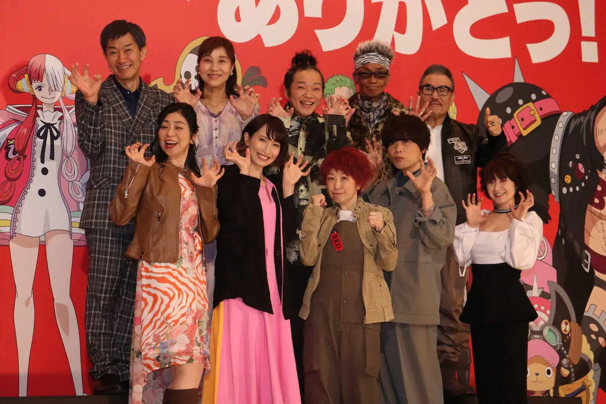 アニメ映画「ONE　PIECE　FILM　RED」最終興収が197億円　全世界での興収は319億円