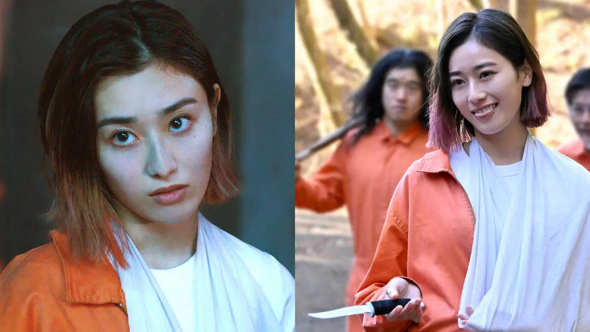 Huluオリジナルドラマ「君と世界が終わる日に」に囚人役で出演する元櫻坂46の守屋茜