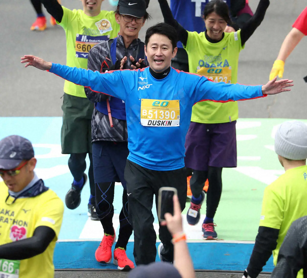 MBS・河田アナ　大阪マラソン、5時間46分で完走「48歳でのチャレンジ。やりきった」