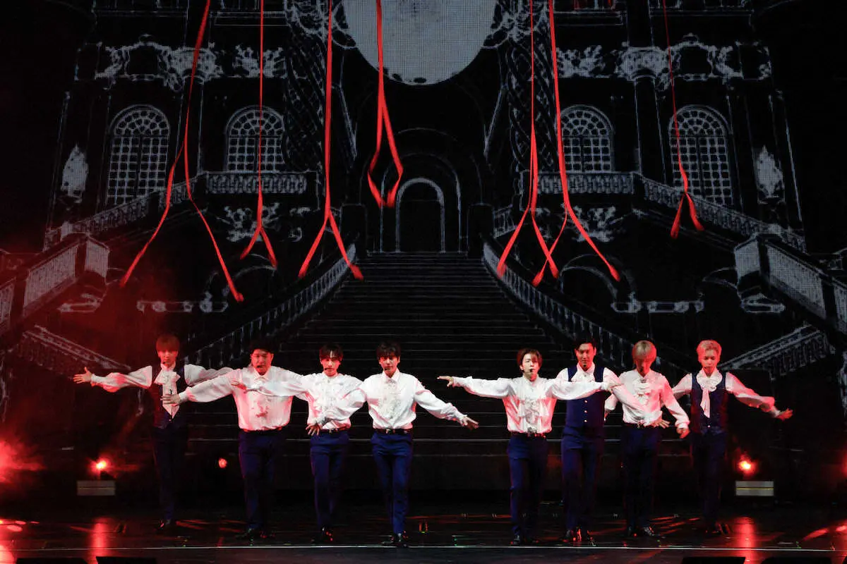 【画像・写真】SUPER　JUNIOR　リーダー・イトゥクが大谷に「愛してるよ！」　3年ぶりワールドツアー日本公演