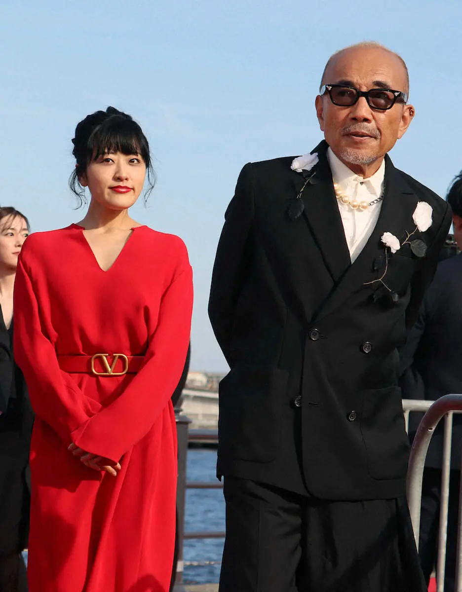 竹中直人　大役に「物凄く恥ずかしい　かなり足が震えています」　横浜国際映画祭でアンバサダー
