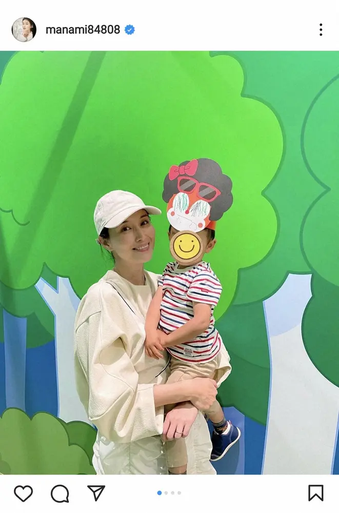 橋本マナミ　愛息と共にアンパンマンミュージアム＆中華街へ　親子ショットに「最高の聖母子像」の声
