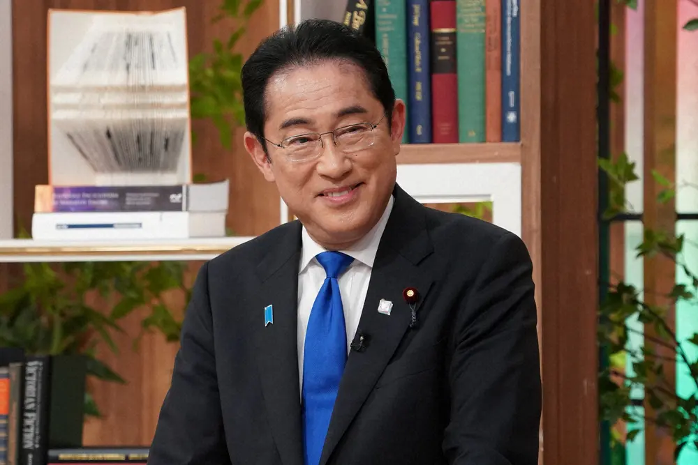 岸田文雄首相が、13日放送の「世界一受けたい授業」でバラエティー番組に初出演する（C）日本テレビ