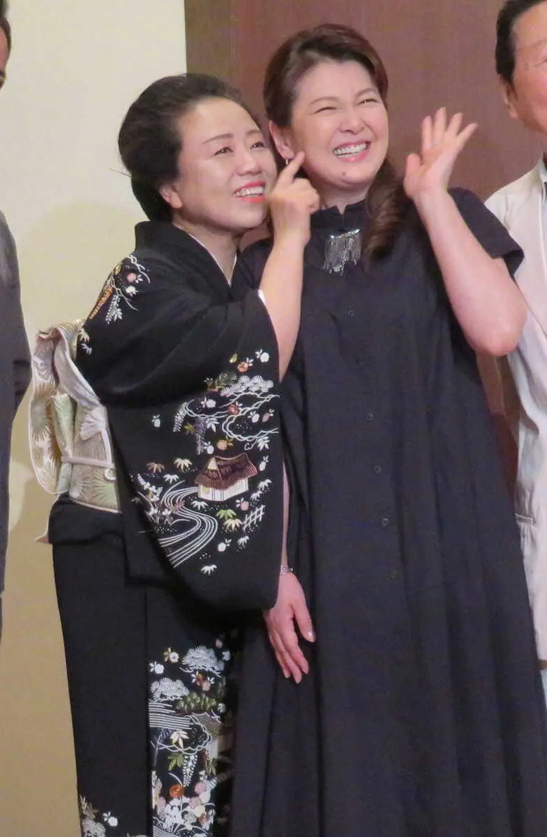 南野陽子が藤山直美との初共演に「同じ舞台、長年の夢だった」　28日から大阪で舞台「泣いたらあかん」