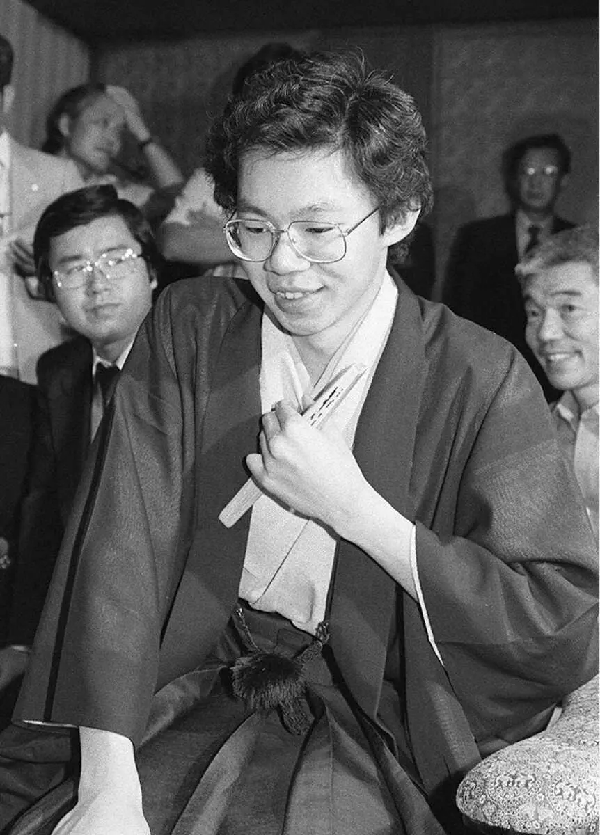 83年、21歳で当時の史上最年少の名人となった谷川浩司17世名人