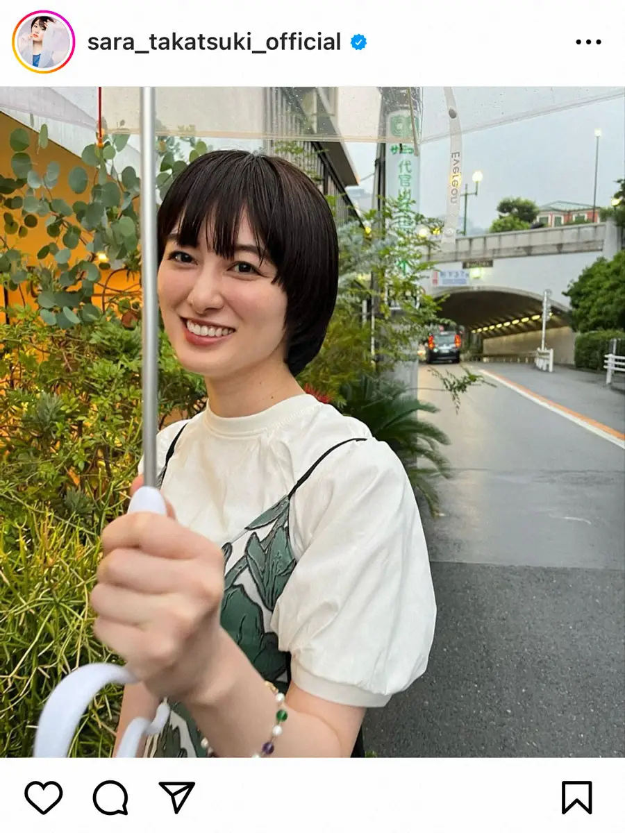 【画像・写真】高月彩良　「さっぱり～」ショートカットの新ヘアに「とてもお似合い」「久々の雰囲気好き過ぎる！」の声