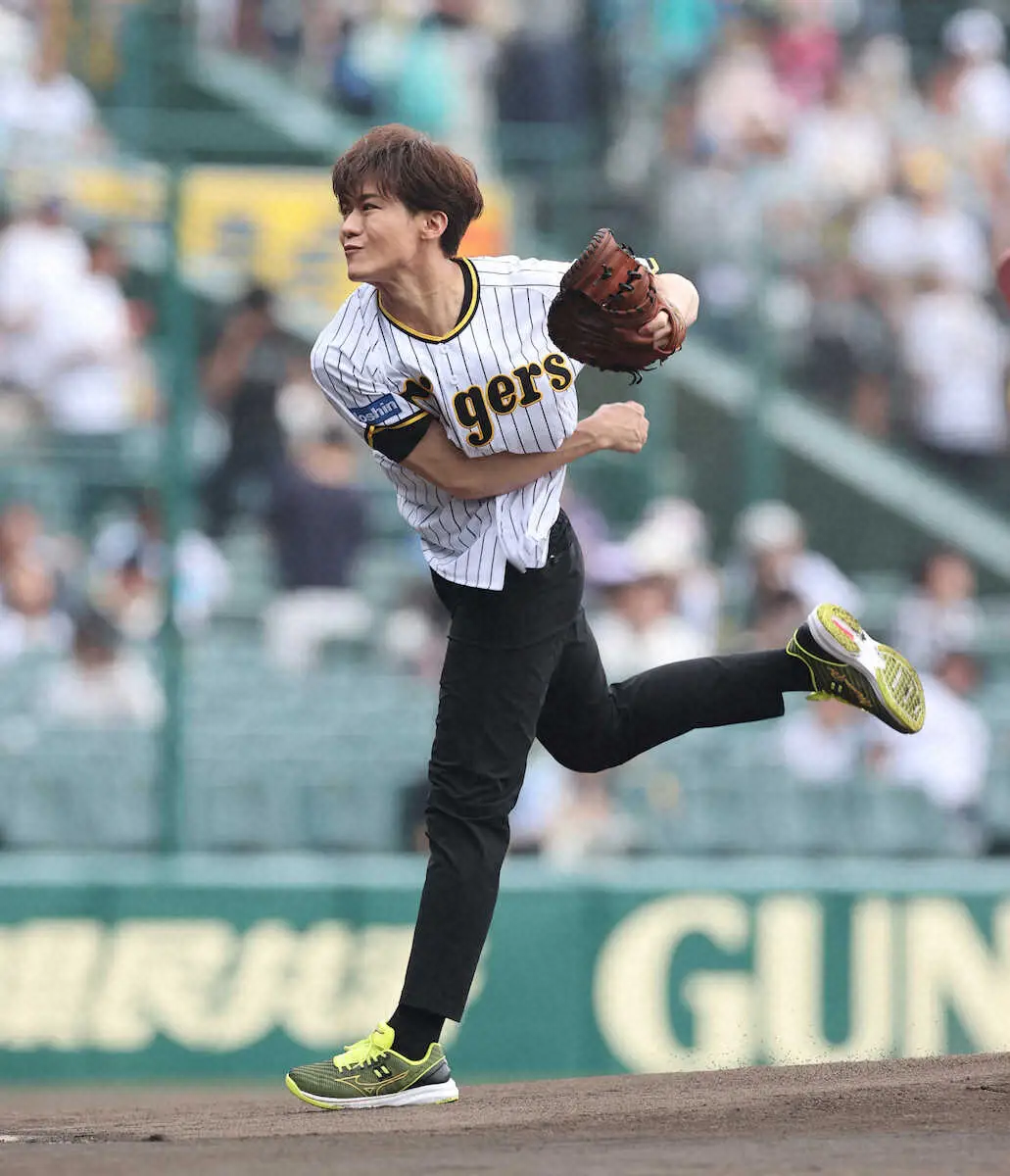 元球児の新浜レオン、憧れ甲子園で剛速球披露「本当に夢のよう」