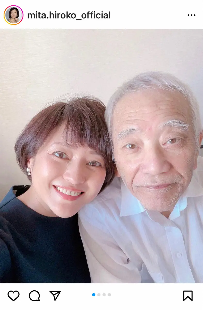 三田寛子　実父の87歳での死去を報告「父の娘に生まれたことに感謝」　一時危篤も回復を明かしていた