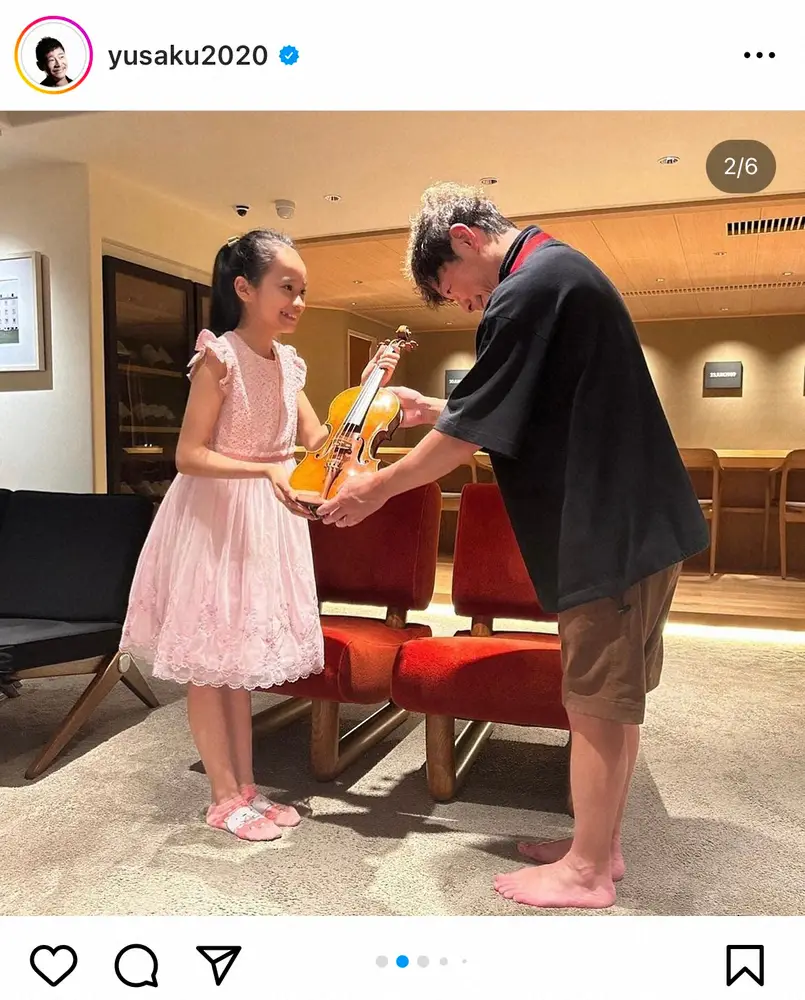 前澤友作氏　所有する名器ストラディバリウスを12歳少女に貸与「日本が生んだ天才にお貸しできる、光栄」
