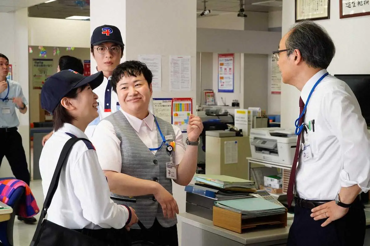 テレ東「ブラックポストマン」　“異色ヒーロー”街に溶け込む郵便配達人