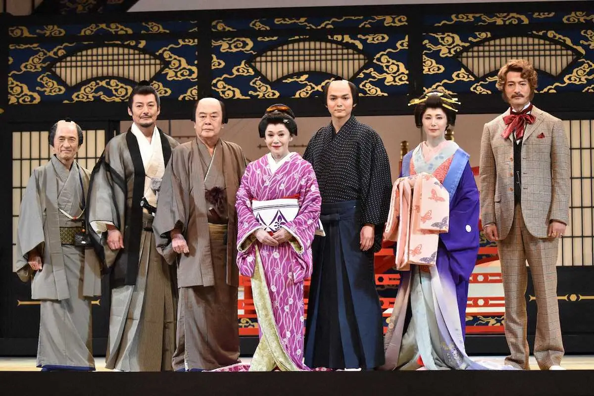 大竹しのぶ「日本人の心にぐっとくる芝居」　主演舞台「ふるあめりかに袖はぬらさじ」公開稽古　