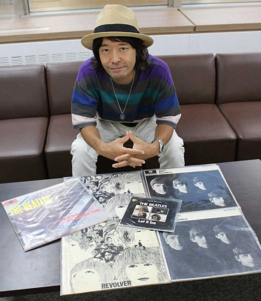 自ら購入したビートルズのレコードを番組に生かしている和田唱