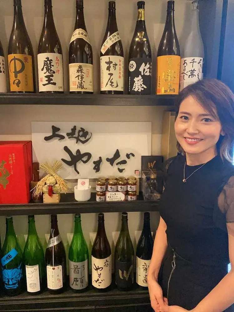 金子恵美氏　銀座で出合った地元料理と酒　会話も弾みユニークな発想も
